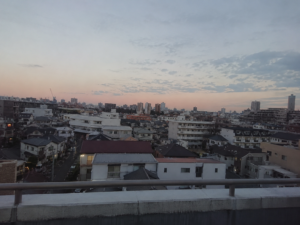 ビルから見える街並み