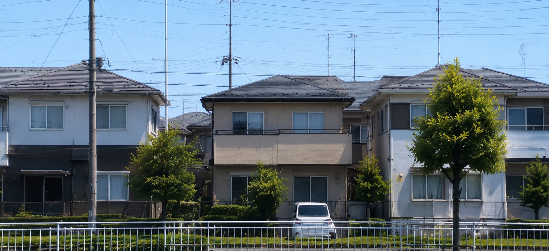 昼の住宅街